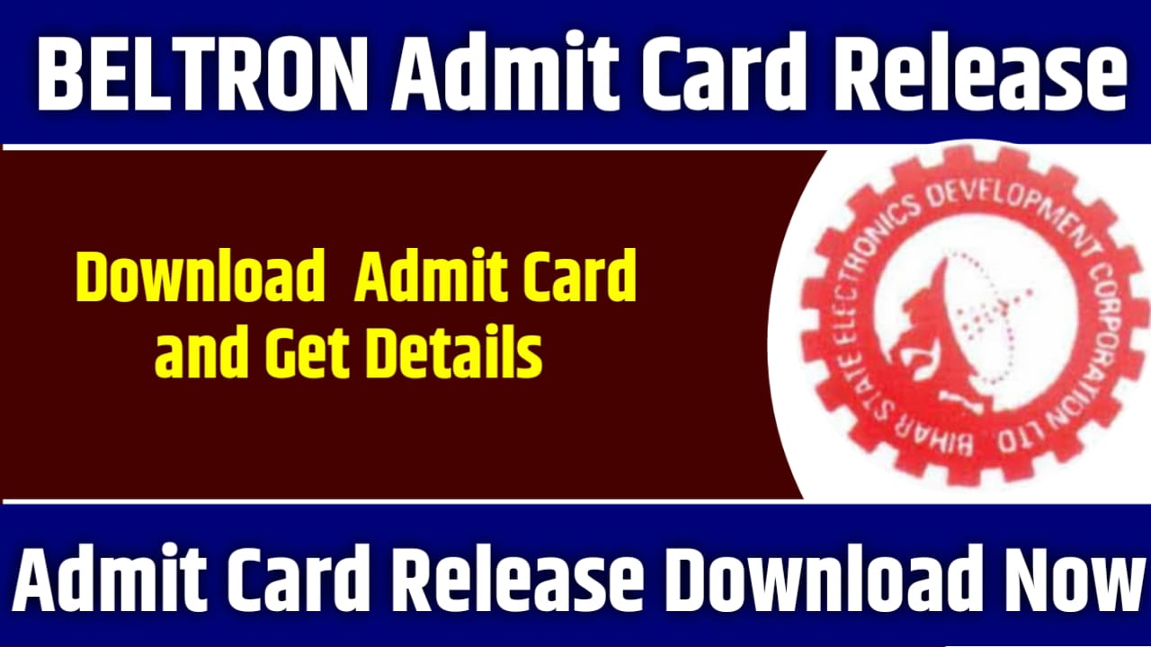 BELTRON Admit Card 2024